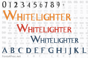 Whitelighter Font