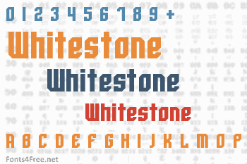 Whitestone Font