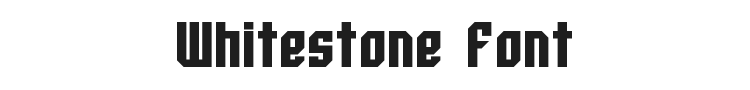 Whitestone Font Preview