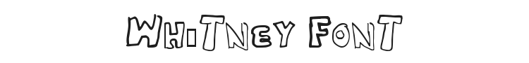 Whitney2 Font