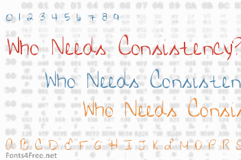 Who Needs Consistency? Font