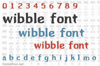 Wibble Font