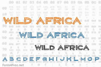 Wild Africa Font