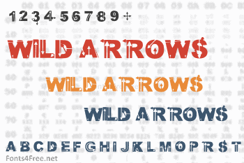 Wild Arrows Font