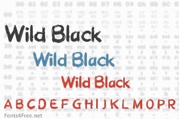 Wild Black Font