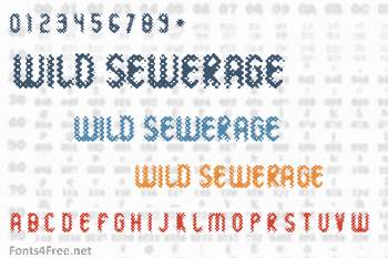 Wild Sewerage Font