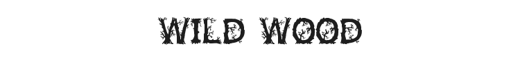 Wild Wood Font