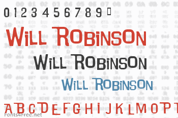 Will Robinson Font