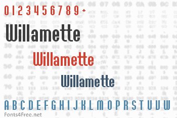 Willamette Font