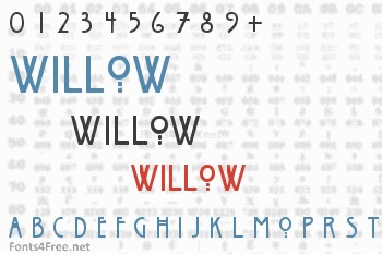 Willow Font Download - Fonts4Free