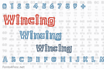 Wincing Font