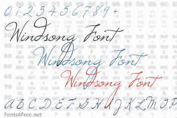 Windsong Font