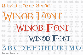 Winob Font