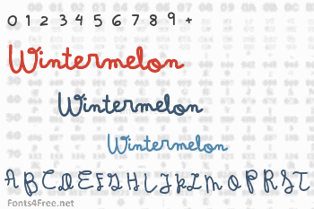 Wintermelon Font