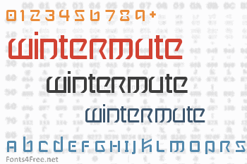 Wintermute Font