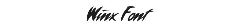 Winx Font Preview