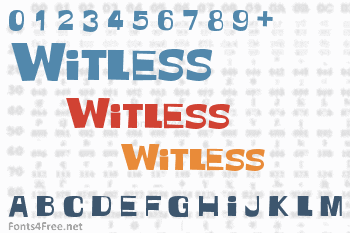 Witless Font