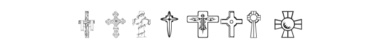 WM Crosses 1 Font