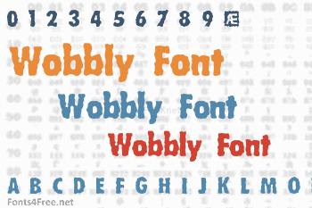 Wobbly Font