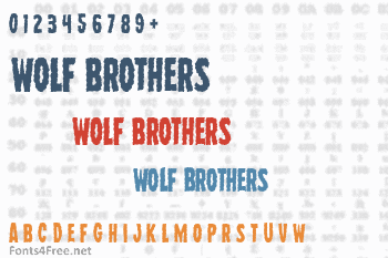 Wolf Brothers Font