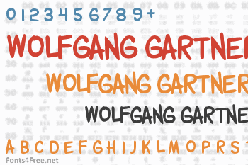 Wolfgang Gartner Font