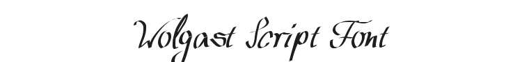 Wolgast Script Font Preview
