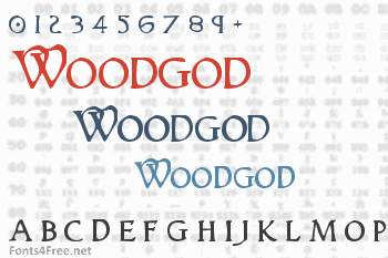 Woodgod Font