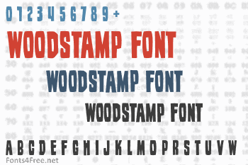 Woodstamp Font