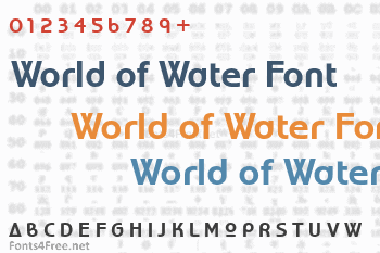 World of Water Font