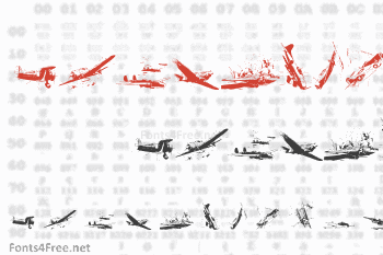 World War II Warplanes 2 Font