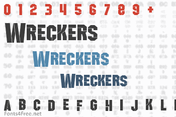 Wreckers Font