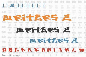 Writers 2 Font