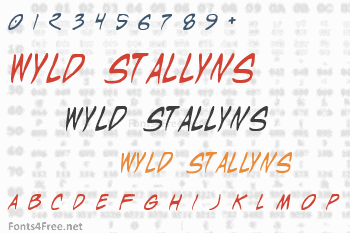 Wyld Stallyns Font