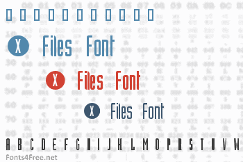 X Files Font