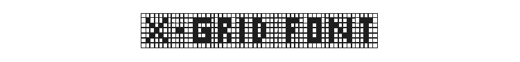 X-Grid Font