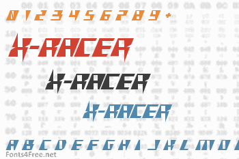 X-Racer Font