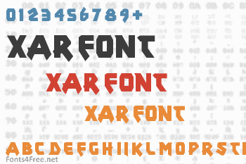 Xar Font