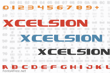 Xcelsion Font