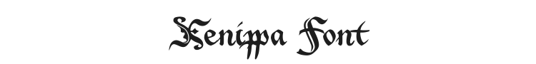 Xenippa Font