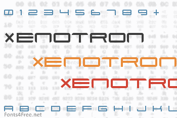 Xenotron Font