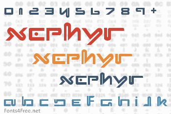 Xephyr Font