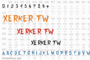 Xerker FW Font