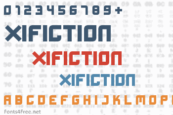 Xifiction Font