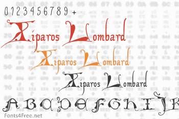 Xiparos Lombard Font