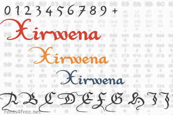 Xirwena Font