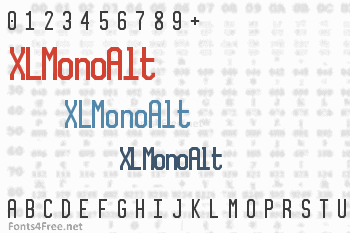 XLMonoAlt Font