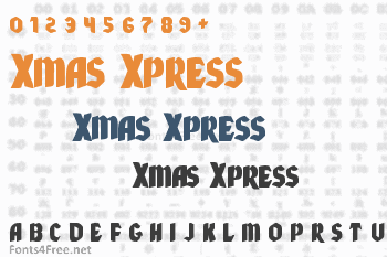 Xmas Xpress Font