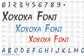 Xoxoxa Font