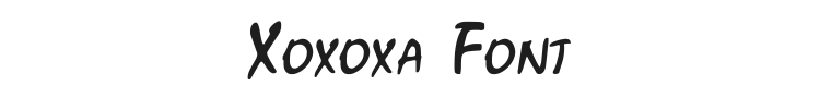 Xoxoxa Font Preview