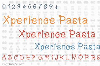 Xperience Pasta Font